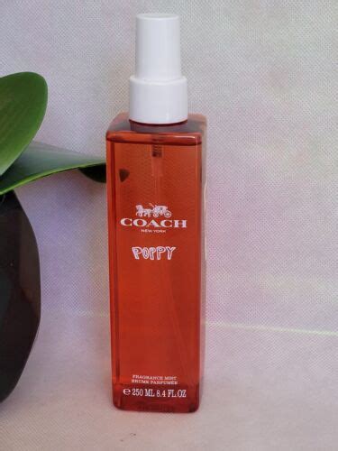 coach poppy fragrance mist.